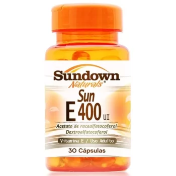 Vitamina E Sundown 400UI c/ 30 Cápsulas