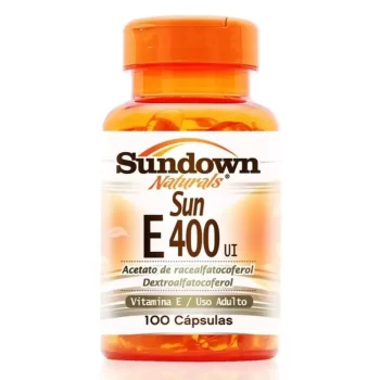 Vitamina E Sundown 400UI c/ 100 Cápsulas