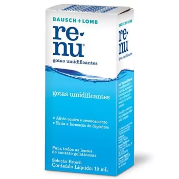Renu Gotas Umidificantes para Lentes 15mL