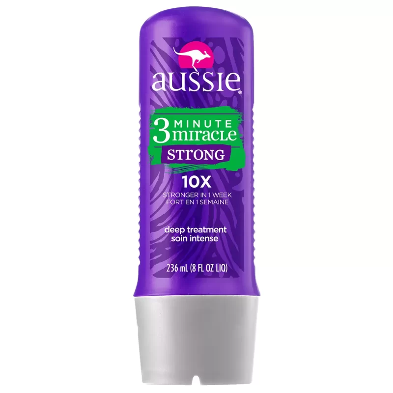 381519181375 Aussie 3 Minutos Miracle Strong Creme de Tratamento 236mL