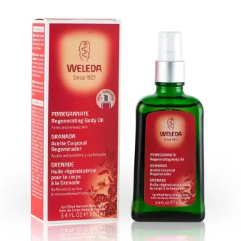Óleo Regenerador Corporal Weleda Romã 100mL