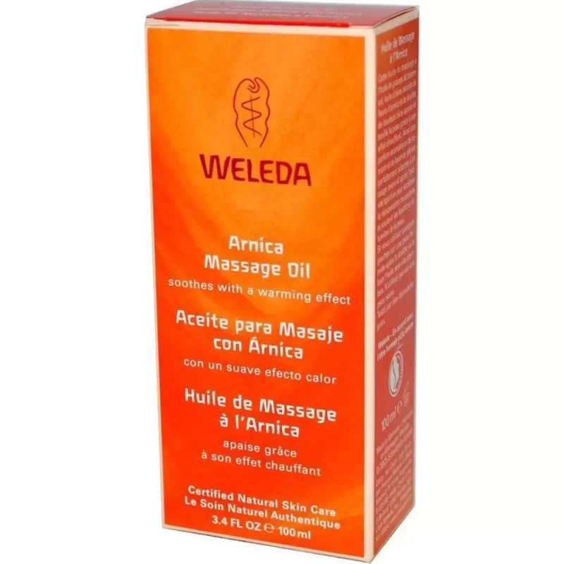4001638099226 Óleo Corporal Para Massagem Weleda Arnica 100mL