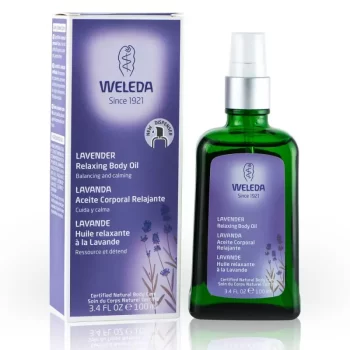 Óleo Relaxante Corporal Weleda Lavanda 100mL