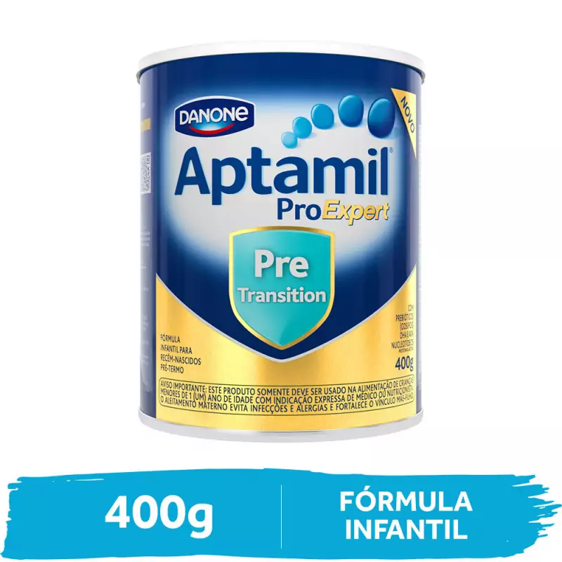 4008976510482 Aptamil Pré Transition Fórmula Infantil Lata 400g