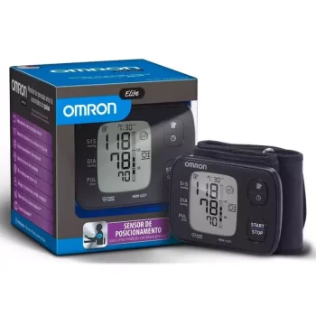 Aparelho Medidor de Pressão Digit Pulso Omron Elite HEM-6221