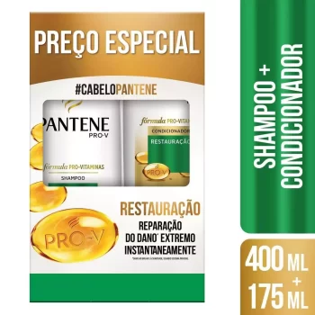 Pantene Pro-V Rest Prof Shampoo 400mL +Condicionador 175mL
