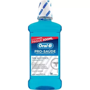 Enxaguante Bucal Antisséptico Oral-B Pro-Saúde 500mL
