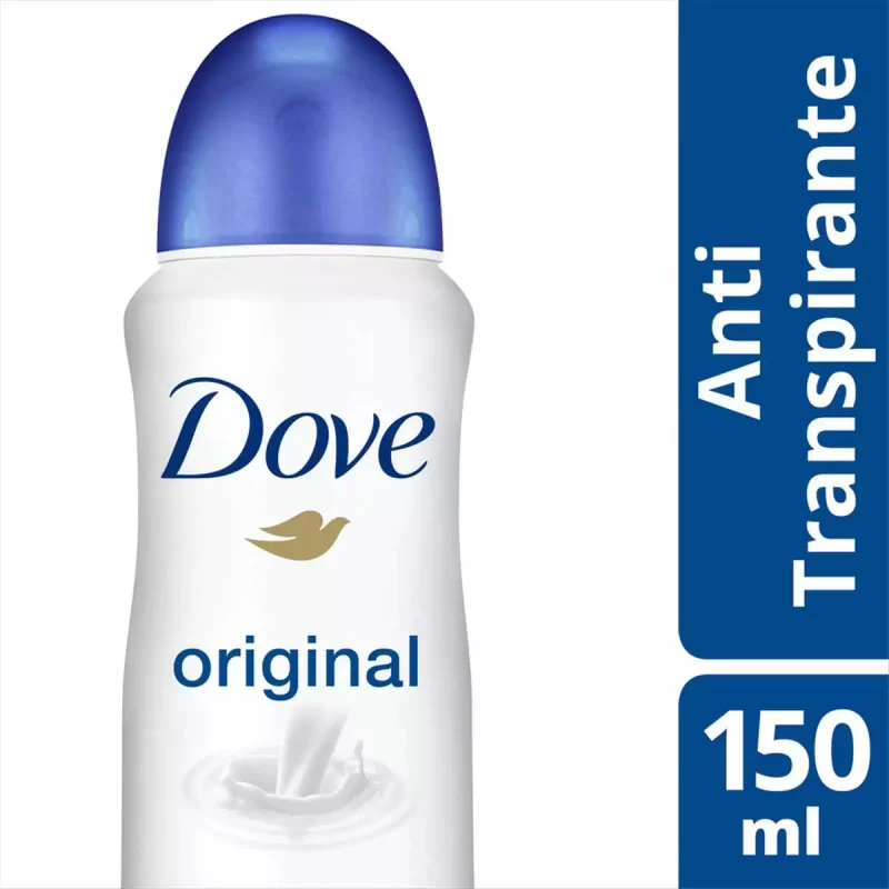 7506306241183 Desodorante Antitranspirante Aerosol Dove Original 48h 150mL