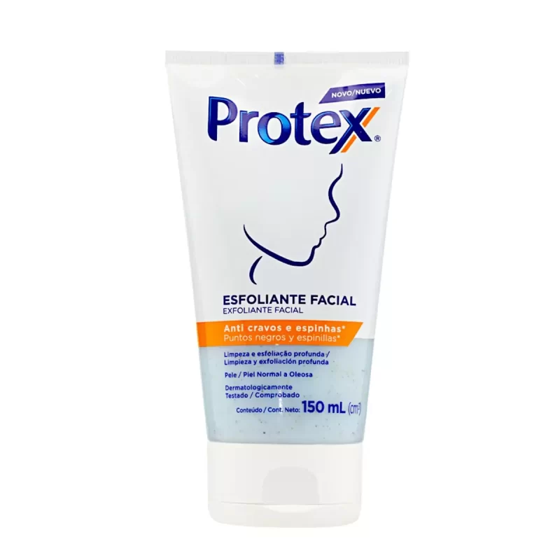 7509546076485 Protex Anti Cravos e Espinhas Esfoliante Facial 150mL