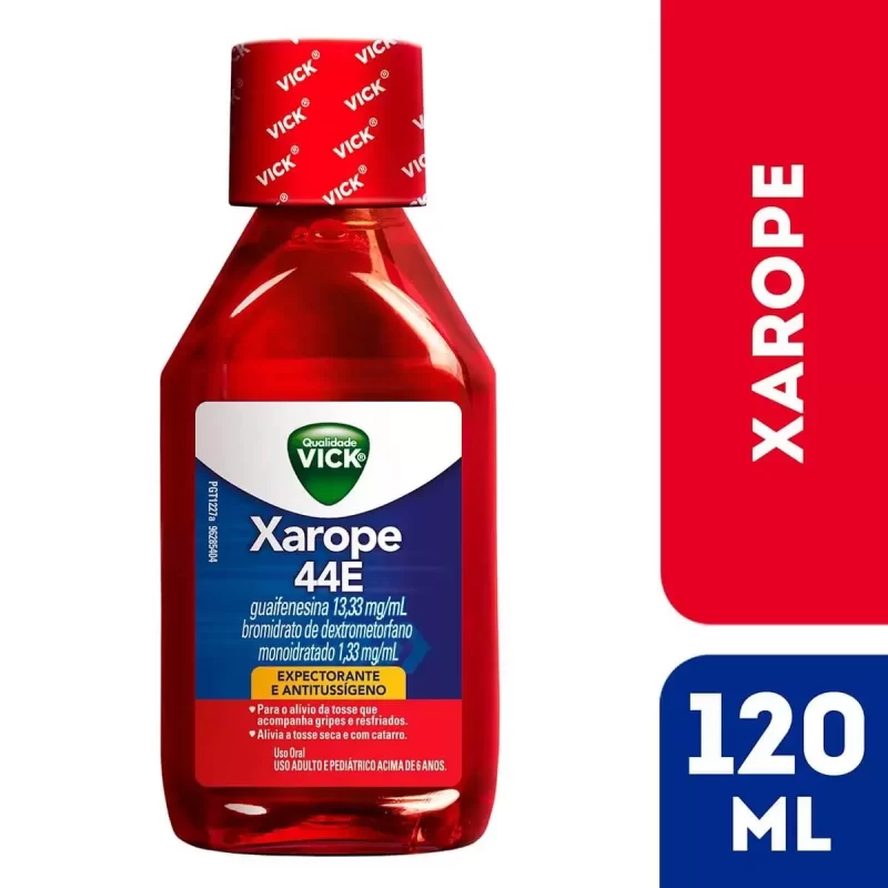 7590002023228 Xarope Vick 44E 120mL – Expectorante Antitussígeno