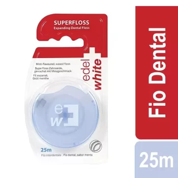 Fio Dental Suiço Edel-White Expanding Superfloss 25M