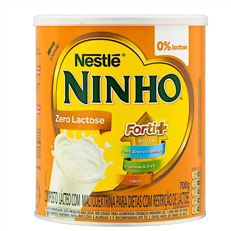 7891000261965 NINHO Zero Lactose Forti+ 700g – Composto Lácteo