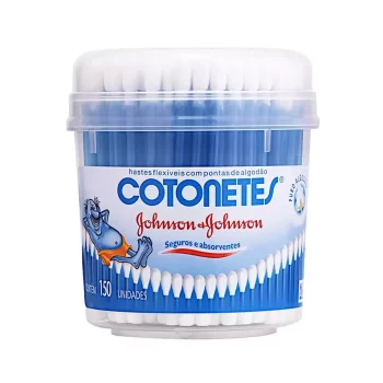 Hastes Flexíveis COTONETES Pote 150 Unidades