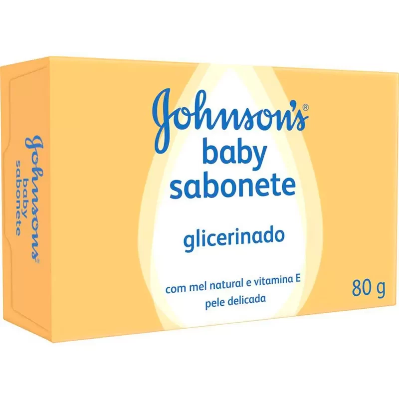 7891010035976 Sabonete Johnsons Baby Glicerinado 80g