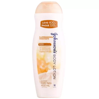 Loção Hidratante Johnsons Body Lotion Iluminadora 400mL