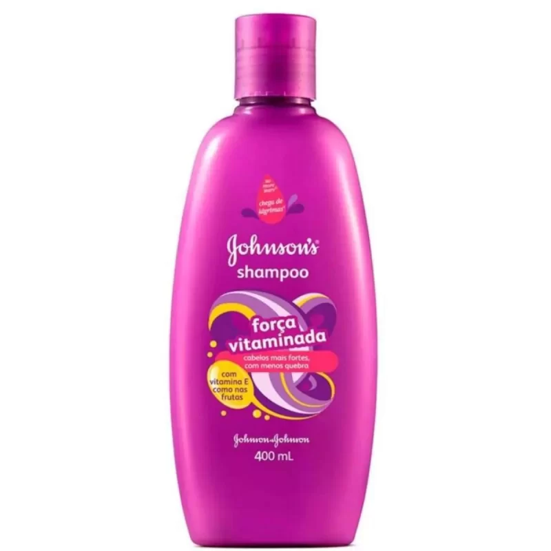 7891010244477 Shampoo Johnsons Baby Força Vitaminada 400mL