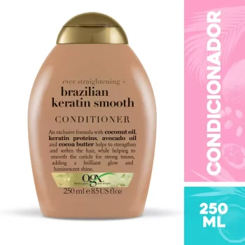 Condicionador OGX Brazilian Keratin Smooth 250mL
