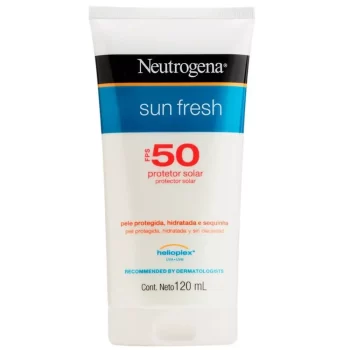 Protetor Solar Neutrogena Sun Fresh Loção FPS 50 120mL