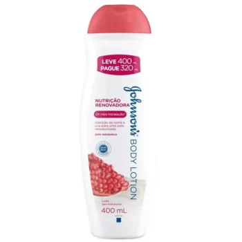 Loção Hidratante Johnsons Body Lotion Romã e Uva 400mL