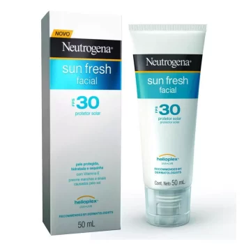 Protetor Solar Neutrogena Sun Fresh Facial FPS30 50mL