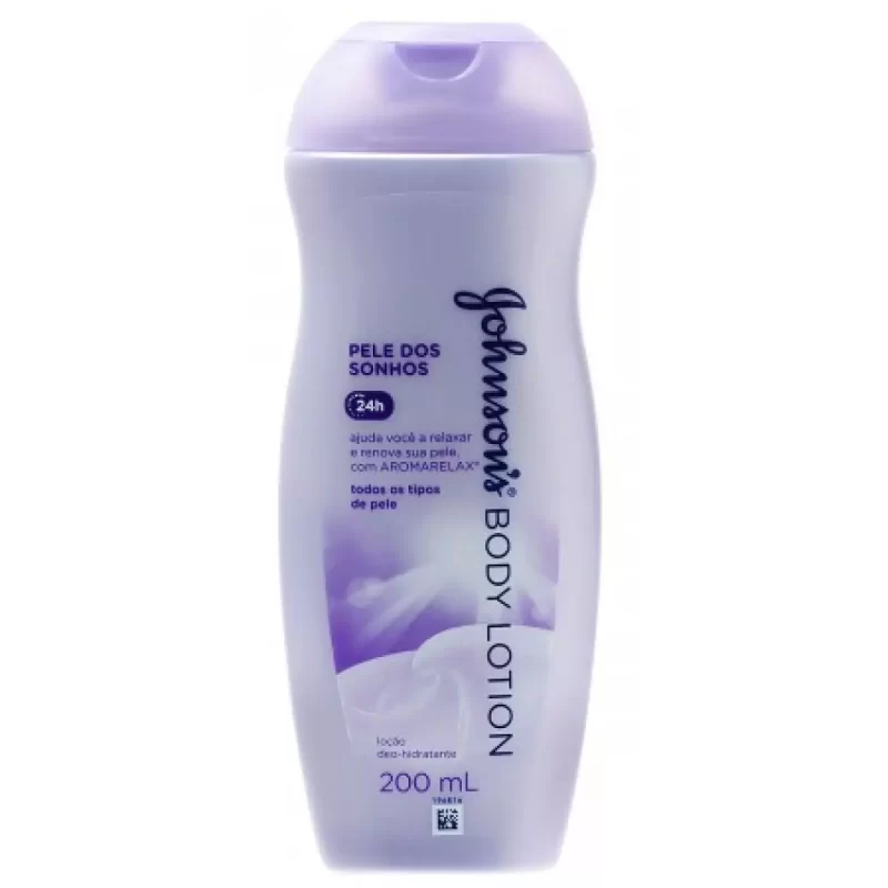 7891010877934 Loção Hidratante Johnsons Body Lotion Pele dos Sonhos 200mL