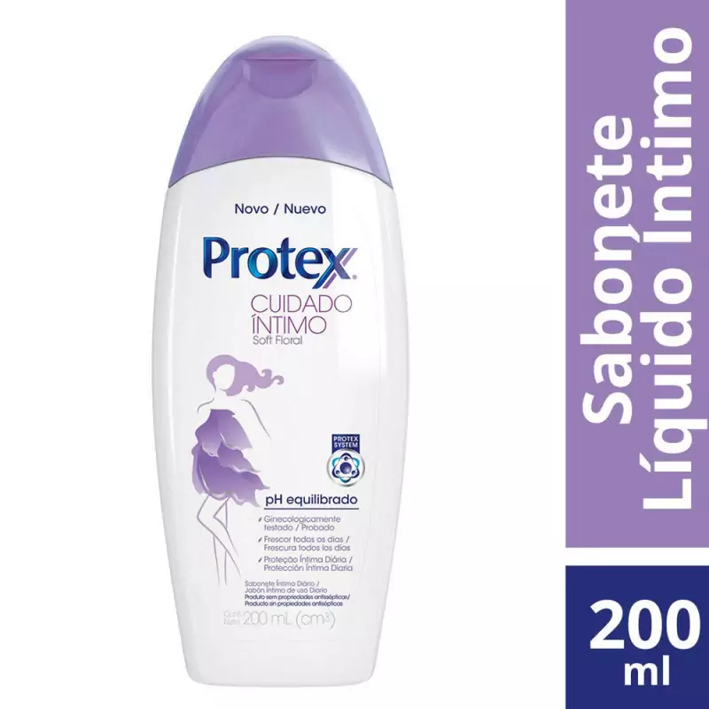 7891024033227 Protex Cuidado Íntimo Soft Floral Sabonete Líquido 200mL