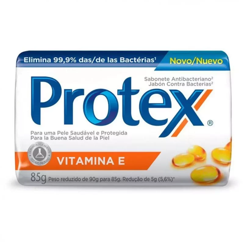 7891024035139 Protex Vitamina E Sabonete Antibacteriano 85g