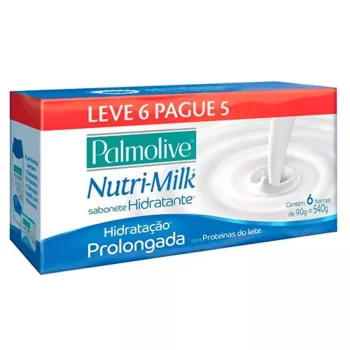 Sabonete Palmolive Nutri-Milk Hidratante c/ 6 Unidades