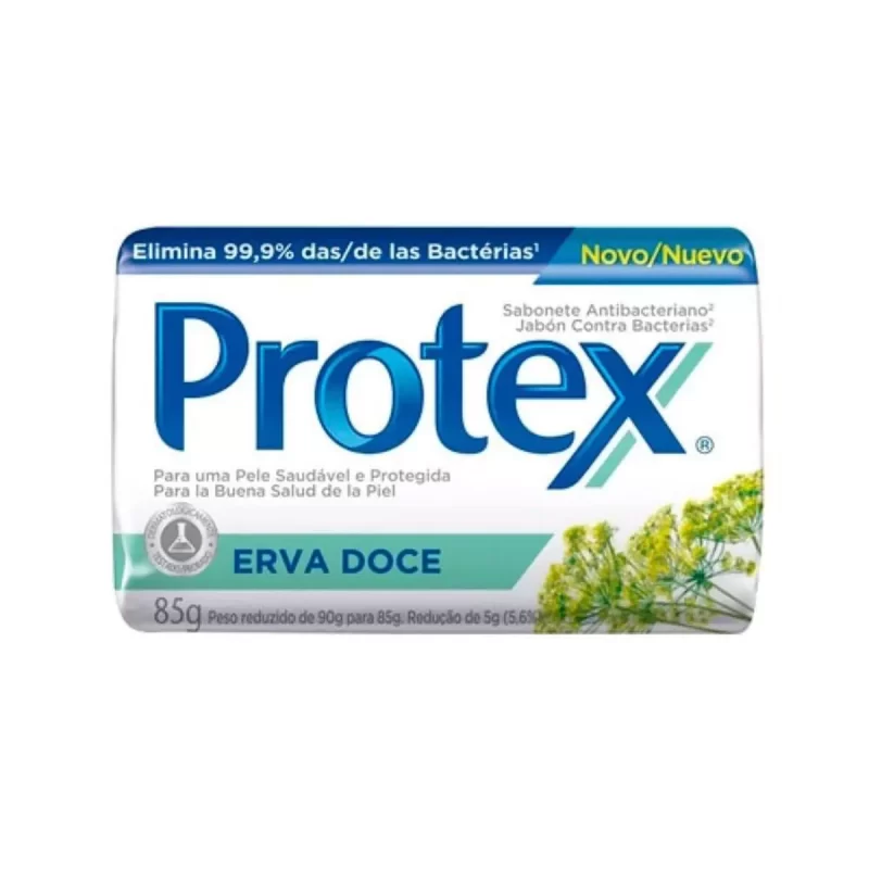 7891024038819 Protex Erva-Doce Sabonete Antibacteriano 85g