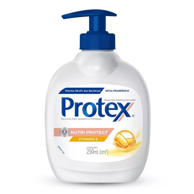 7891024114872 Protex Nutri Protect Vitamina E Sabonete Para Mãos 250mL