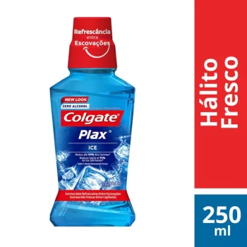Enxaguante Bucal Antisséptico Colgate Plax Ice 250mL