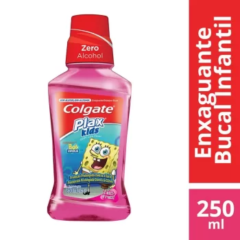 Enxaguante Bucal Antisséptico Colgate Plax Kids 250mL