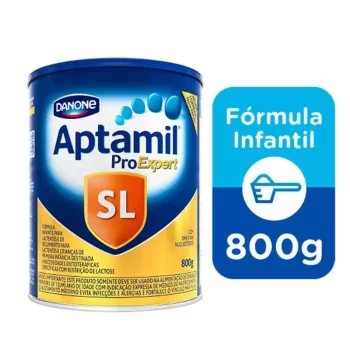 Aptamil Sem Lactose Pro Expert Fórmula Infantil Lata 800g