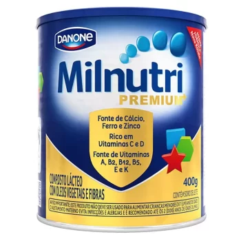 Milnutri Premium Composto Lácteo Infantil Lata 400g