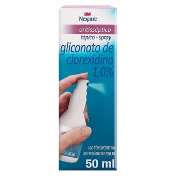 Antisséptico Líquido Spray p/ Curativos Nexcare 3M 50mL