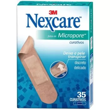 Curativos Micropore Nexcare 3M c/ 35 Unidades