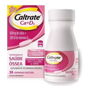 Caltrate 600+D 200UI c/ 30 Comprimidos