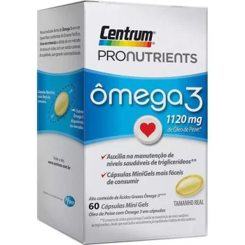 Centrum Ômega 3 ProNutrients c/ 60 Cápsulas