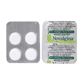 NOVALGINA 500MG C 4 CP NO PIX