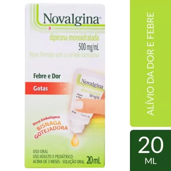 NOVALGINA GOTAS BISNAGA 20ML NO PIX