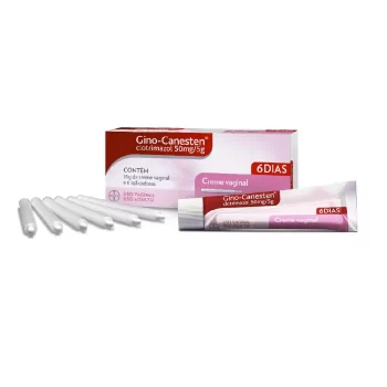 Gino-Canesten 6 Dias Creme Vaginal 35g + 6 Aplicadores