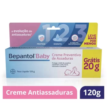 Bepantol Baby Creme Para Prevenção de Assaduras 100g +20g