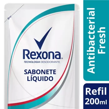 Sabonete Líquido Rexona Antibacterial Fresh Refil 200mL