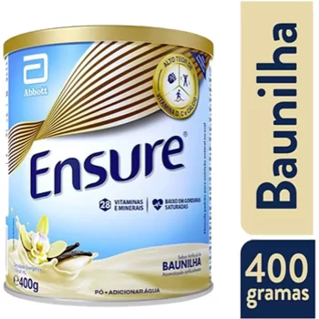 Ensure Pó Suplemento Adulto Sabor Baunilha Lata 400g