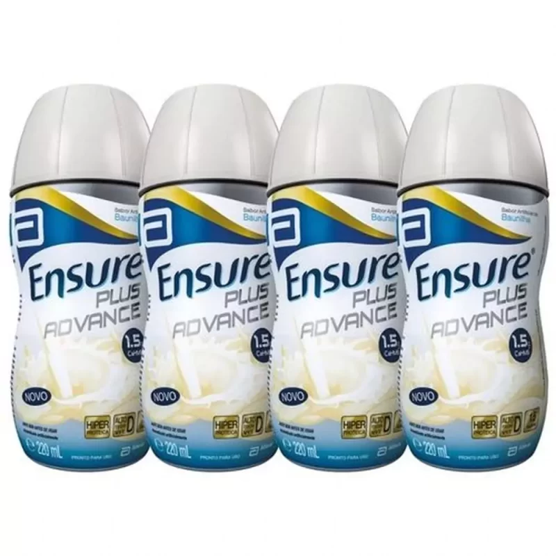 7891158103278 Ensure Plus Advance Suplemento Adulto Sabor Baunilha 220mL