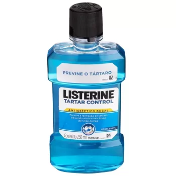 Enxaguante Bucal Antisséptico Listerine Tartar Cont Ment 250