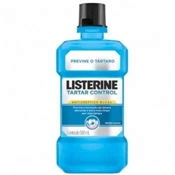 Enxaguante Bucal Antisséptico Listerine Tartar Cont Ment 500