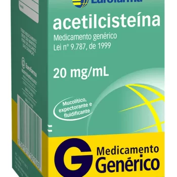 Acetilcisteina Xarope Inf 20mg 100mL Genérico Eurofarma