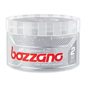 Gel Fixador Bozzano Aspecto Molhado 300g Fixação 2 Média