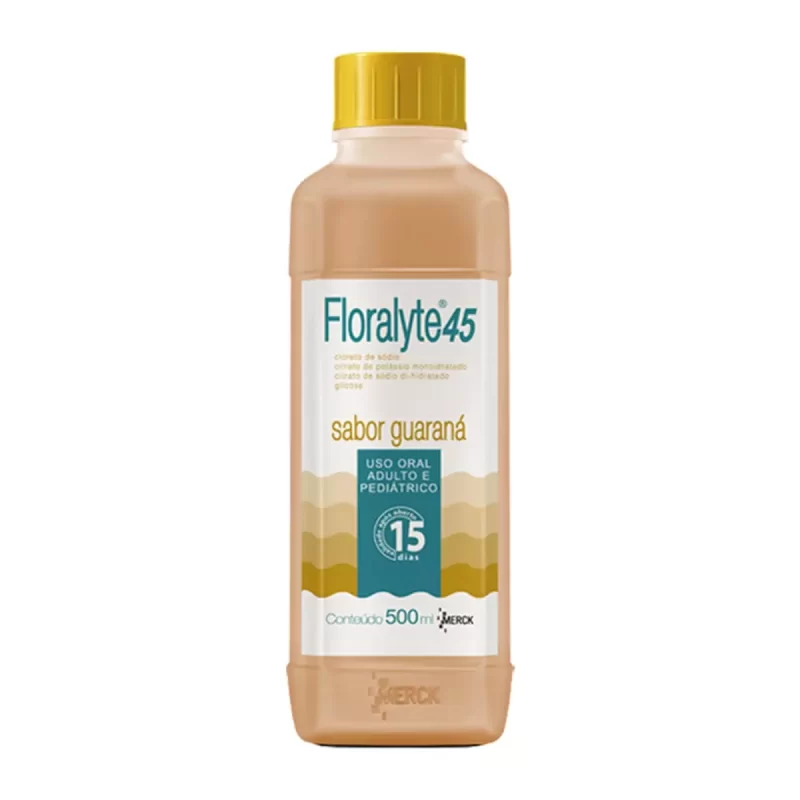 7891721016202 Soro de Reidratação Floralyte 45 Sabor Guaraná 500mL
